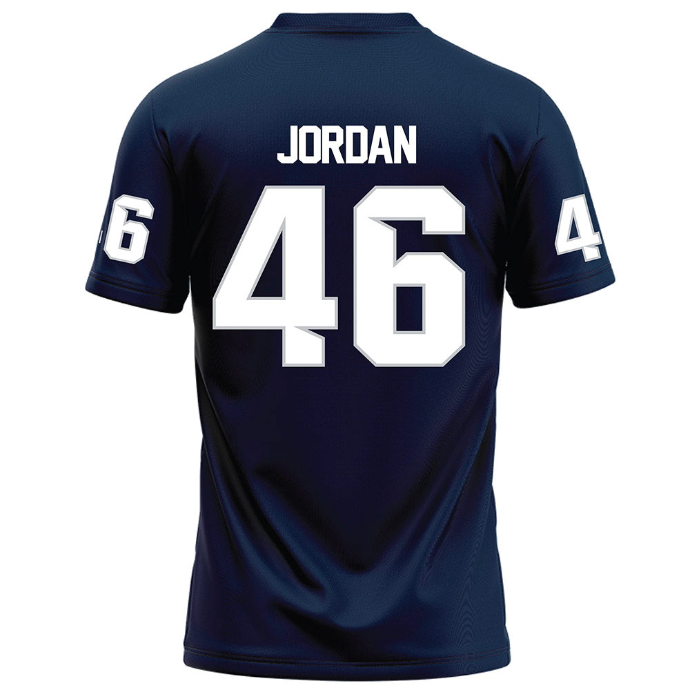 Samford - NCAA Football : Andrew Jordan - Navy Football Jersey-1