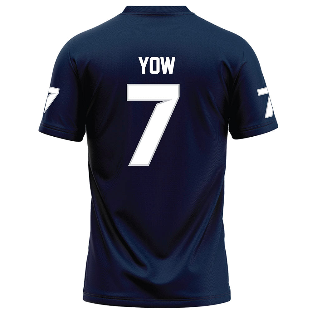 Samford - NCAA Football : Kerrell Yow - Navy Football Jersey-1