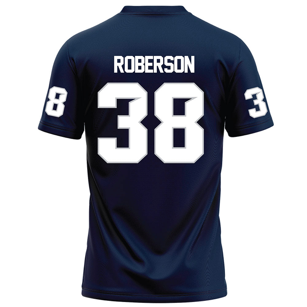Samford - NCAA Football : Michael Roberson - Navy Football Jersey-1