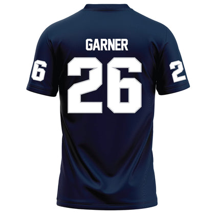 Samford - NCAA Football : Jake Garner - Navy Football Jersey-1