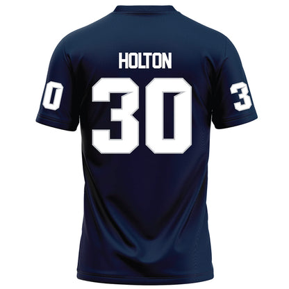 Samford - NCAA Football : Noah Holton - Navy Football Jersey-1