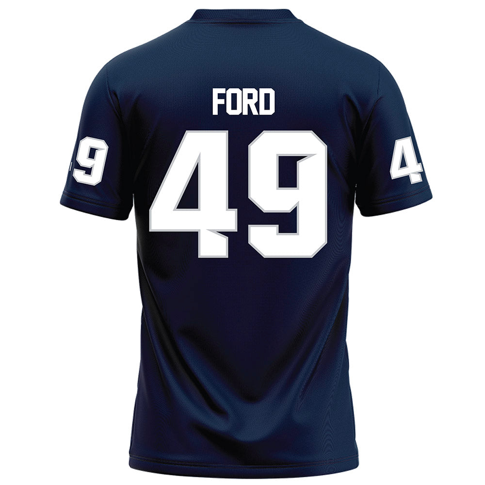 Samford - NCAA Football : Grayson Ford - Navy Football Jersey-1