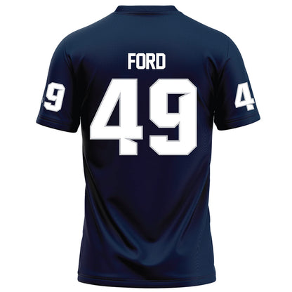 Samford - NCAA Football : Grayson Ford - Navy Football Jersey-1