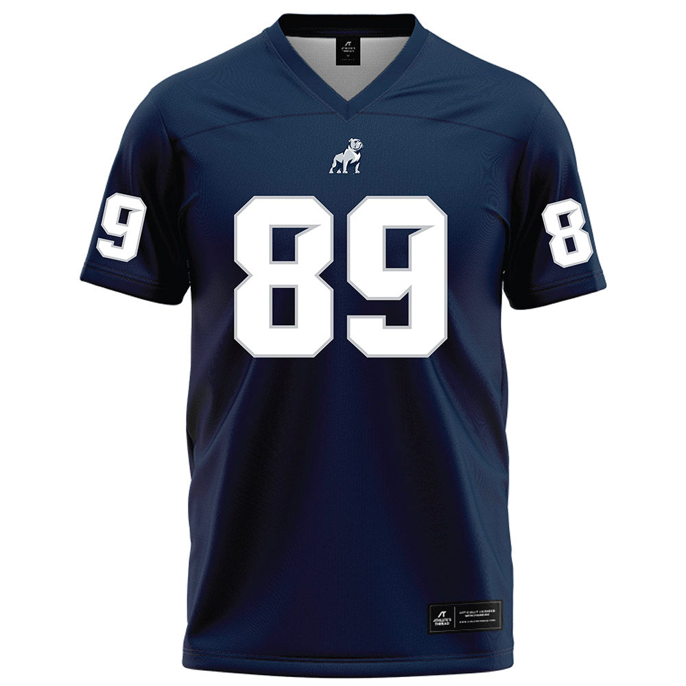 Samford - NCAA Football : Landon Beck - Navy Football Jersey-0