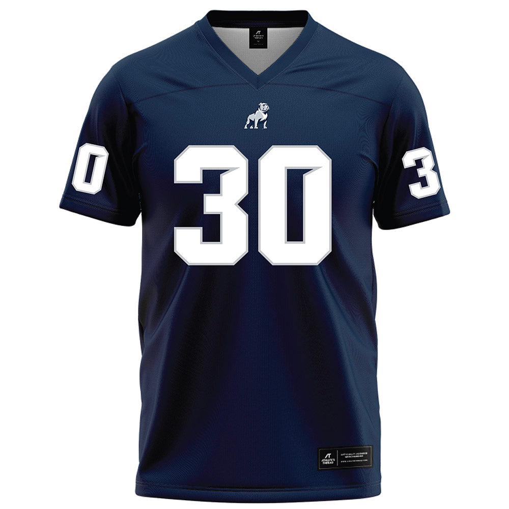 Samford - NCAA Football : Noah Holton - Navy Football Jersey-0