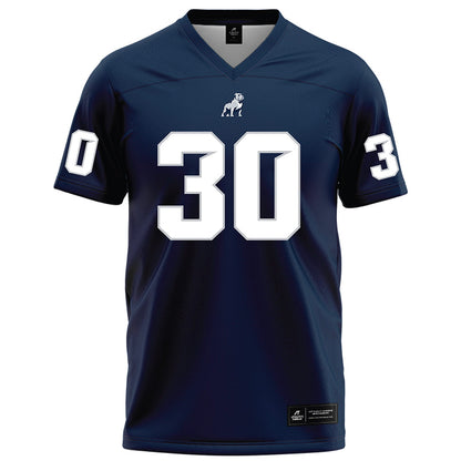 Samford - NCAA Football : Noah Holton - Navy Football Jersey-0
