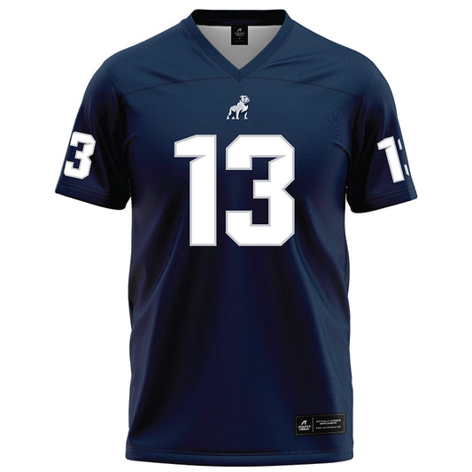 Samford - NCAA Football : Cayden Aukerman - Navy Football Jersey-0