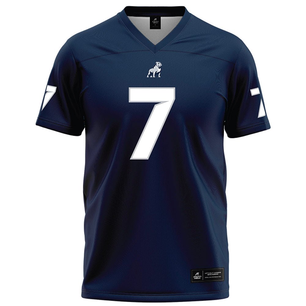 Samford - NCAA Football : Kerrell Yow - Navy Football Jersey-0