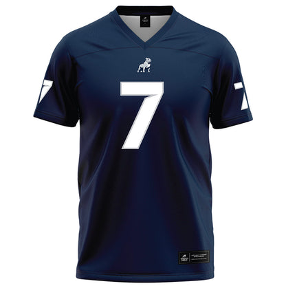 Samford - NCAA Football : Kerrell Yow - Navy Football Jersey-0