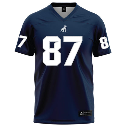 Samford - NCAA Football : Brice Whitley - Navy Football Jersey-0