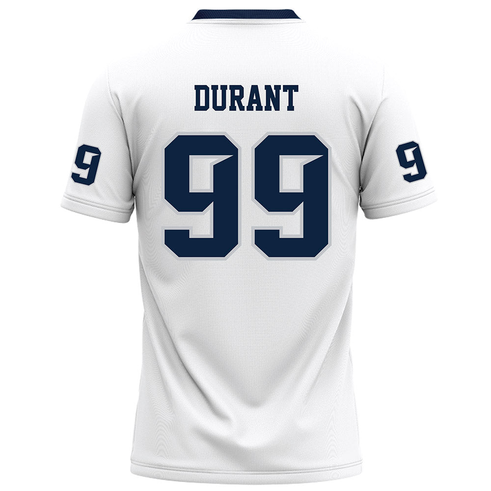 Samford - NCAA Football : Tyler Durant - White Football Jersey-1