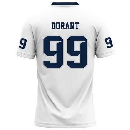 Samford - NCAA Football : Tyler Durant - White Football Jersey-1