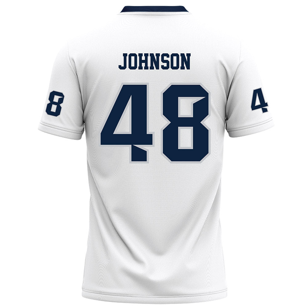 Samford - NCAA Football : Jacob Johnson - White Football Jersey-1