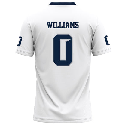 Samford - NCAA Football : Greg Williams - White Football Jersey-1