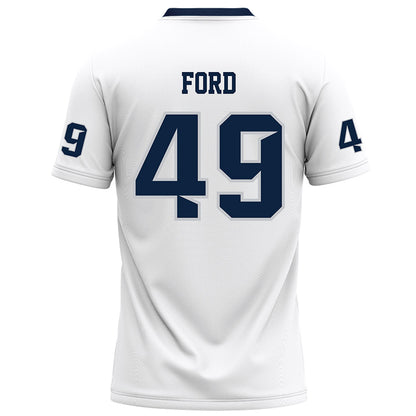 Samford - NCAA Football : Grayson Ford - White Football Jersey-1