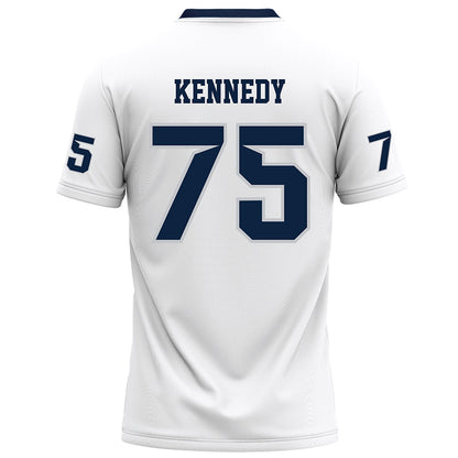 Samford - NCAA Football : Shawn Kennedy - White Football Jersey-1