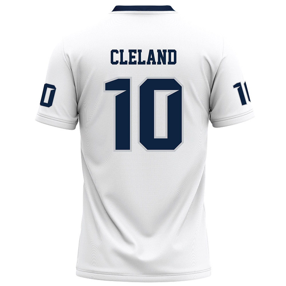 Samford - NCAA Football : Coulter Cleland - White Football Jersey-1