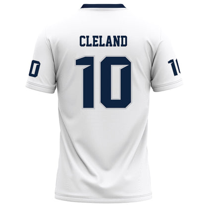 Samford - NCAA Football : Coulter Cleland - White Football Jersey-1