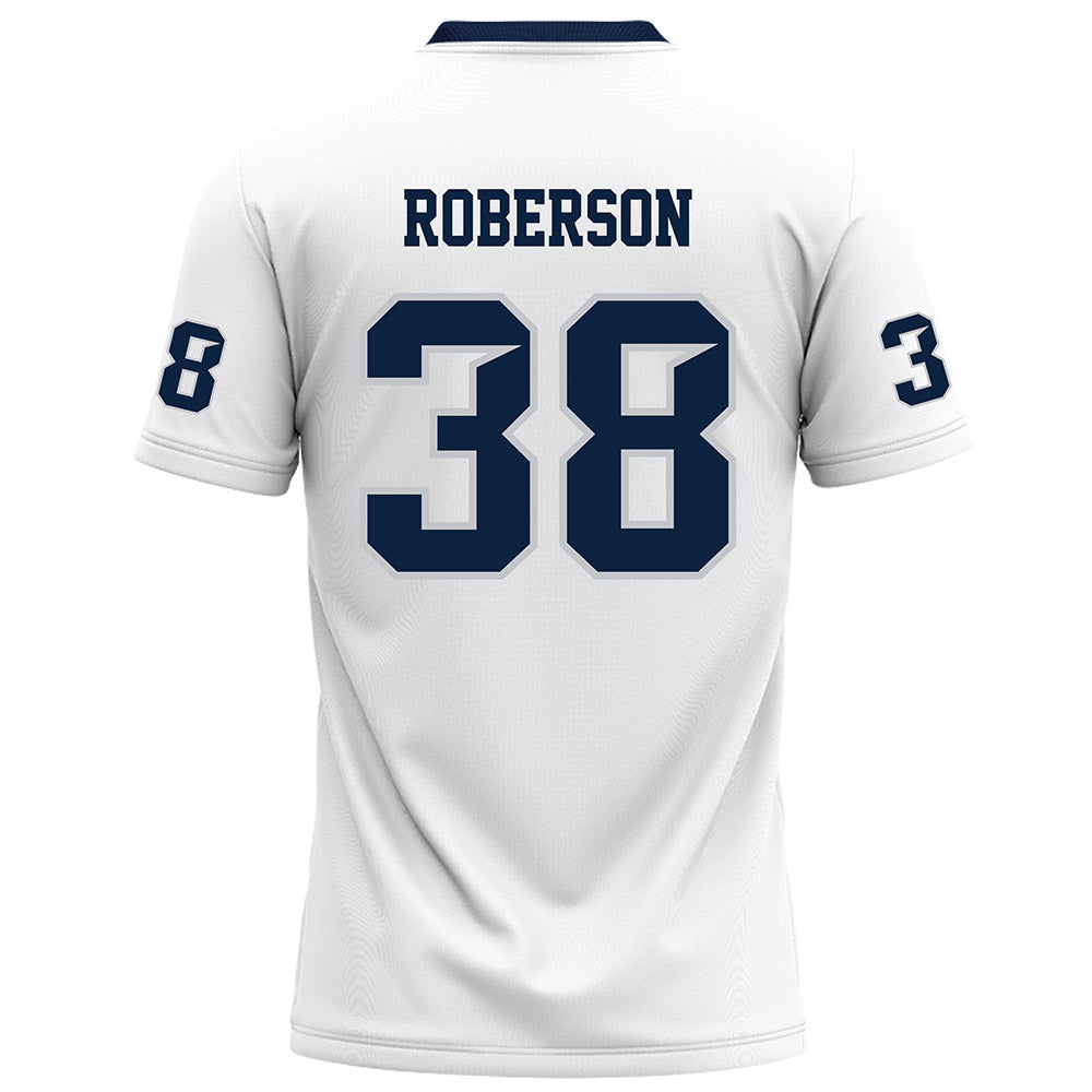 Samford - NCAA Football : Michael Roberson - White Football Jersey-1