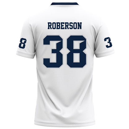 Samford - NCAA Football : Michael Roberson - White Football Jersey-1