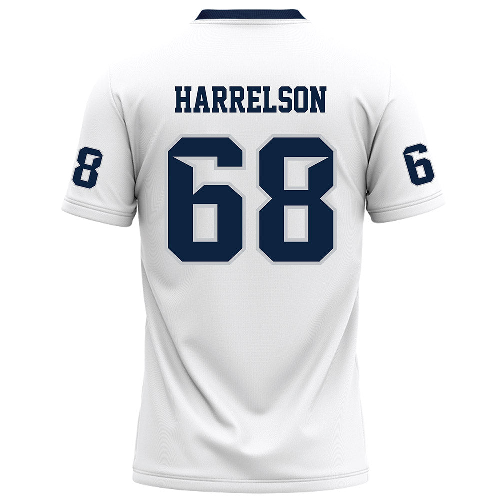 Samford - NCAA Football : Asher Harrelson - White Football Jersey-1