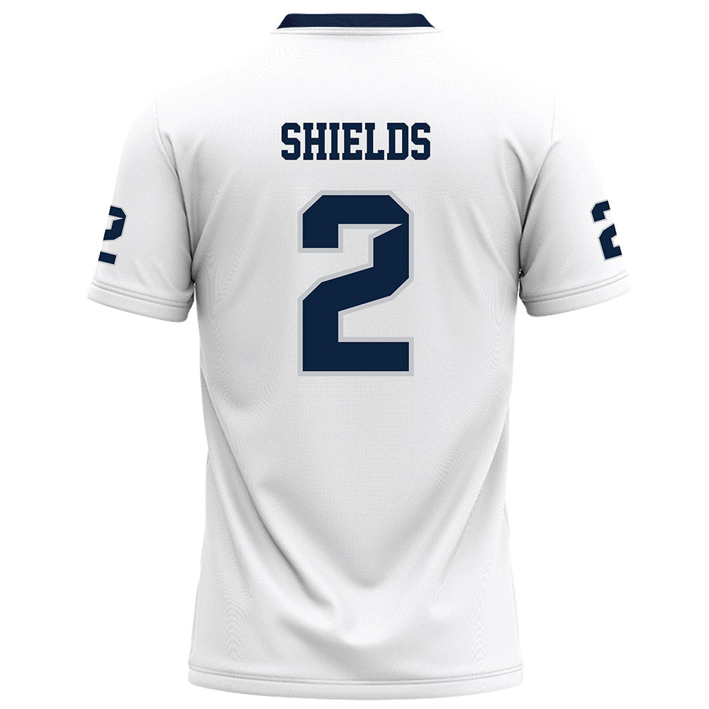 Samford - NCAA Football : Will Shields - White Football Jersey-1