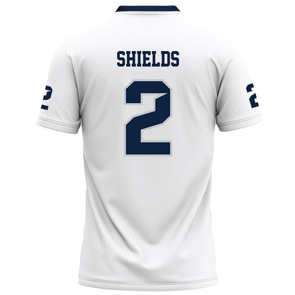Samford - NCAA Football : Will Shields - White Football Jersey-1