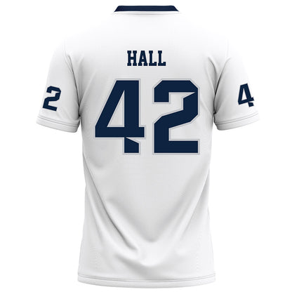 Samford - NCAA Football : Quinten Hall - White Football Jersey-1