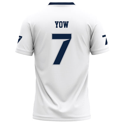 Samford - NCAA Football : Kerrell Yow - White Football Jersey-1