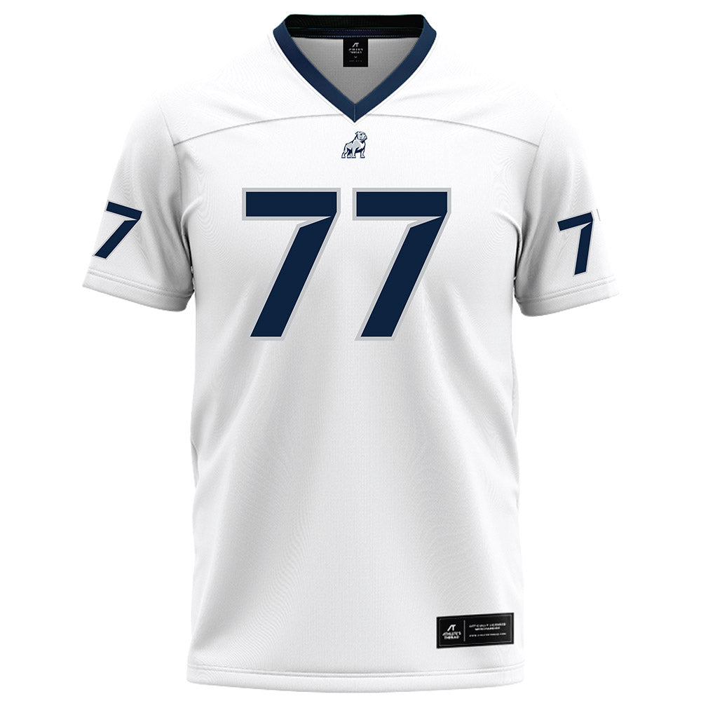 Samford - NCAA Football : Kaleb Pearley - White Football Jersey-0