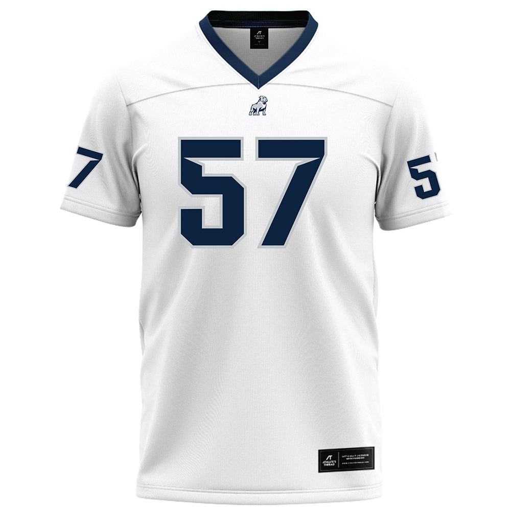 Samford - NCAA Football : Web Davidson - White Football Jersey-0