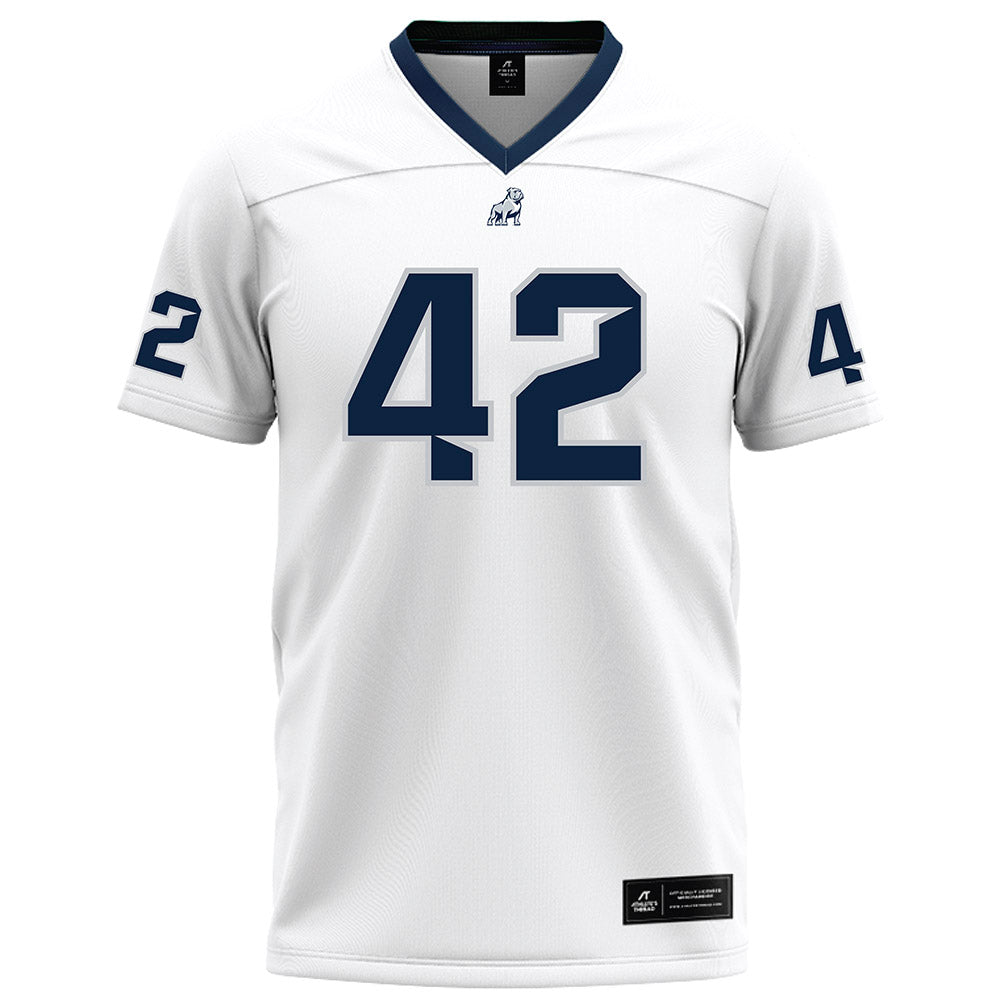 Samford - NCAA Football : Quinten Hall - White Football Jersey-0