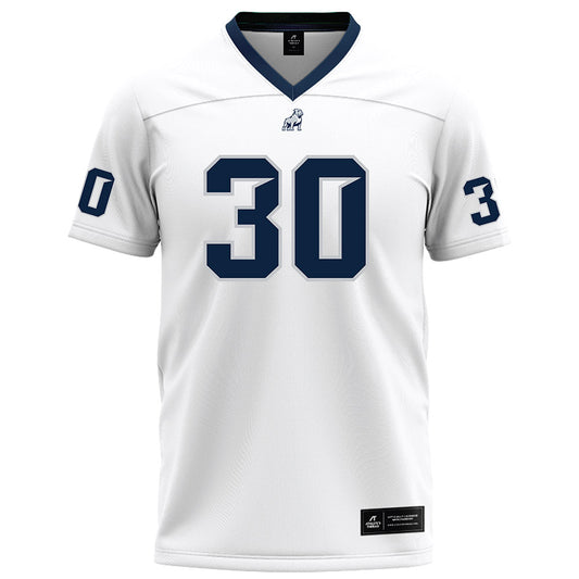 Samford - NCAA Football : Cooper Greer - White Football Jersey-0