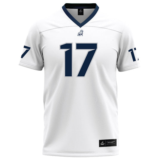 Samford - NCAA Football : Maddox Waller - White Football Jersey-0