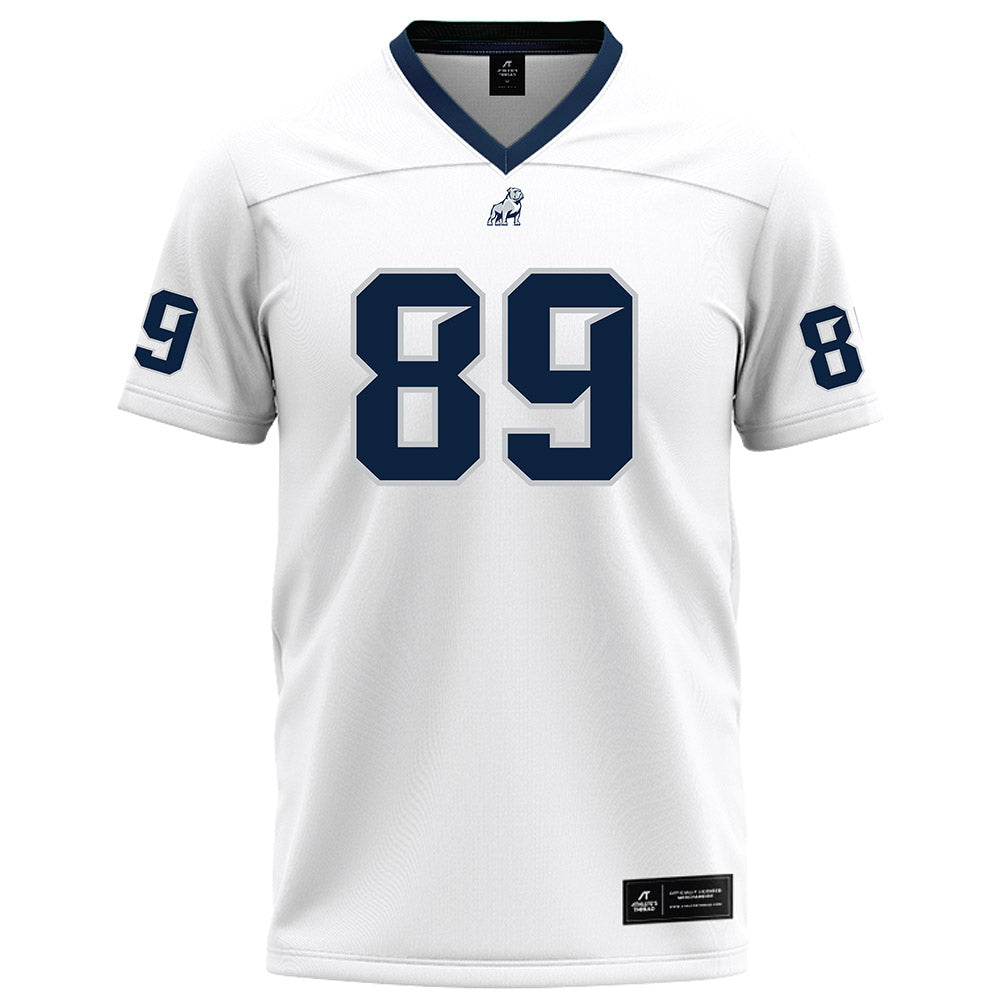 Samford - NCAA Football : Landon Beck - White Football Jersey-0