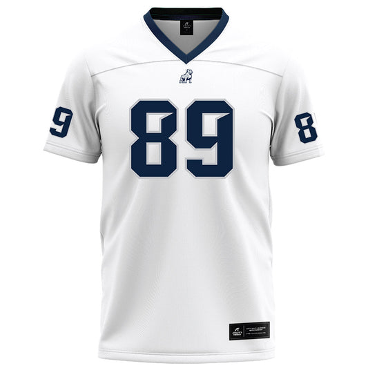 Samford - NCAA Football : Landon Beck - White Football Jersey-0