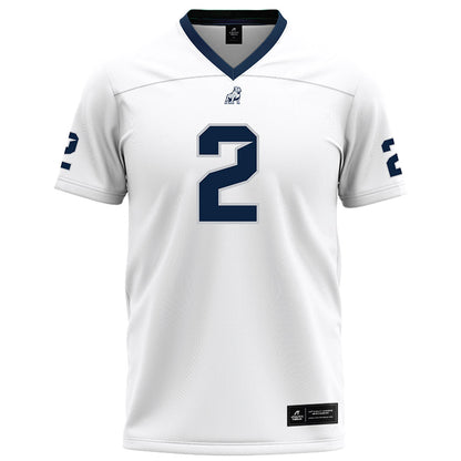 Samford - NCAA Football : Will Shields - White Football Jersey-0