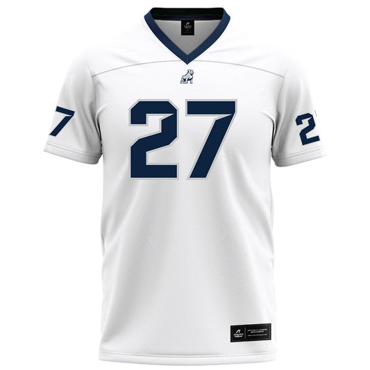 Samford - NCAA Football : Zamarcus Lindley - White Football Jersey-0