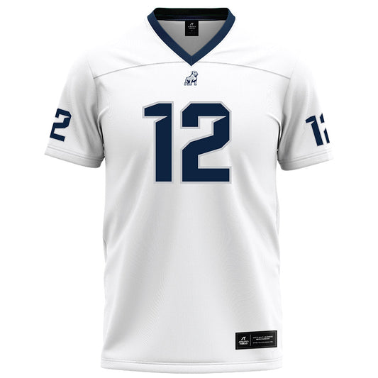 Samford - NCAA Football : Gardner Dunn - White Football Jersey-0