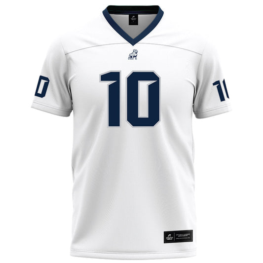 Samford - NCAA Football : Coulter Cleland - White Football Jersey-0