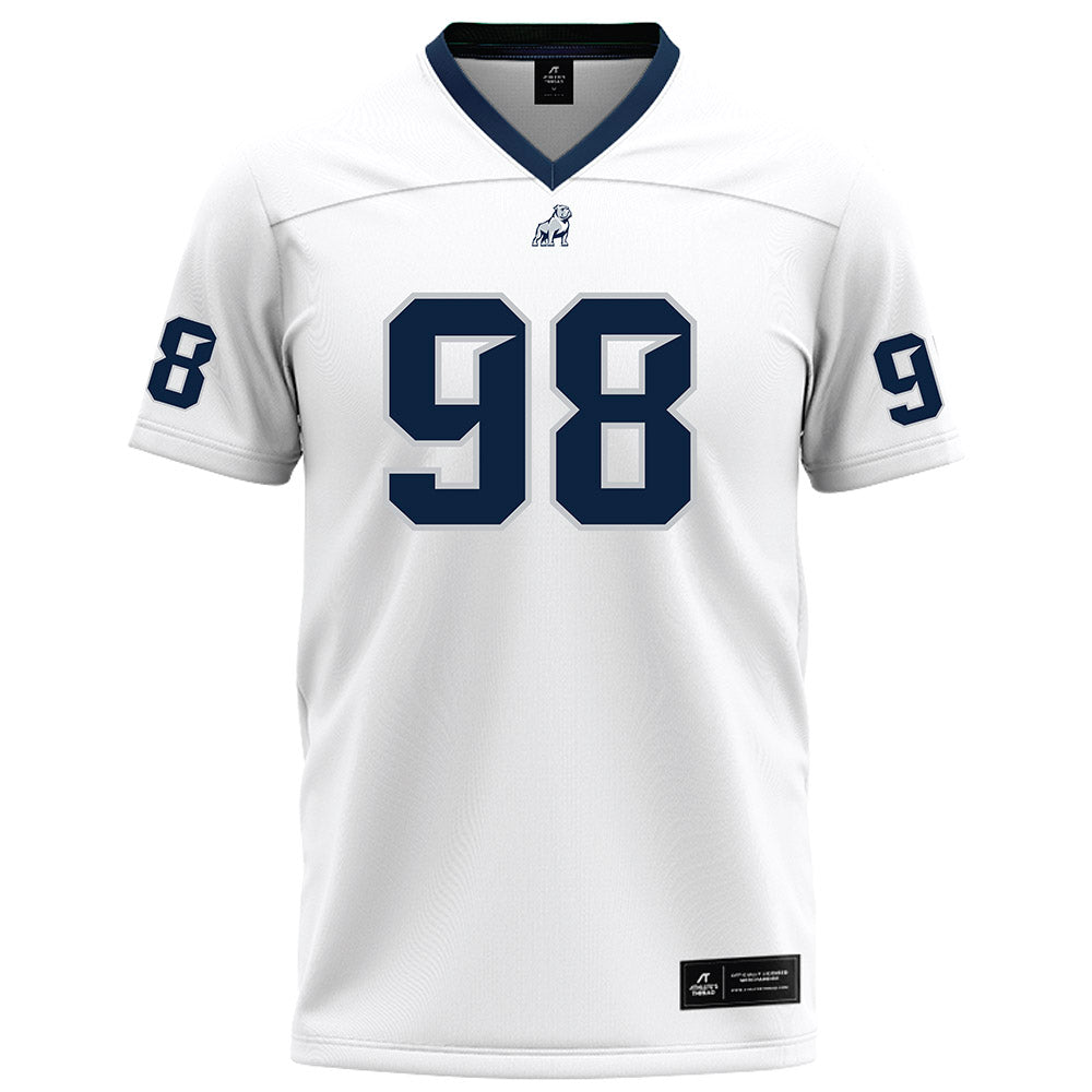 Samford - NCAA Football : Dezmon Thomas - White Football Jersey-0