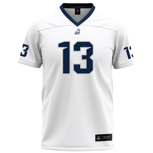 Samford - NCAA Football : Cayden Aukerman - White Football Jersey-0
