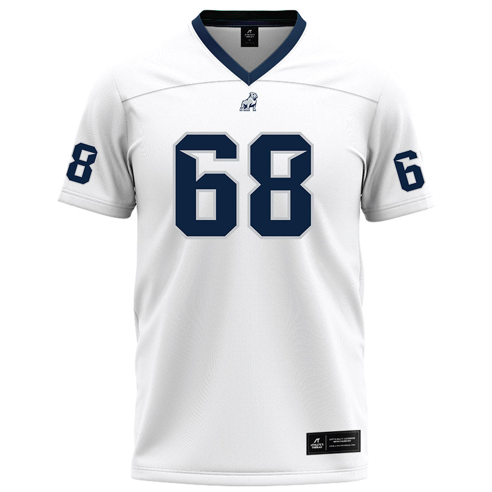 Samford - NCAA Football : Asher Harrelson - White Football Jersey-0