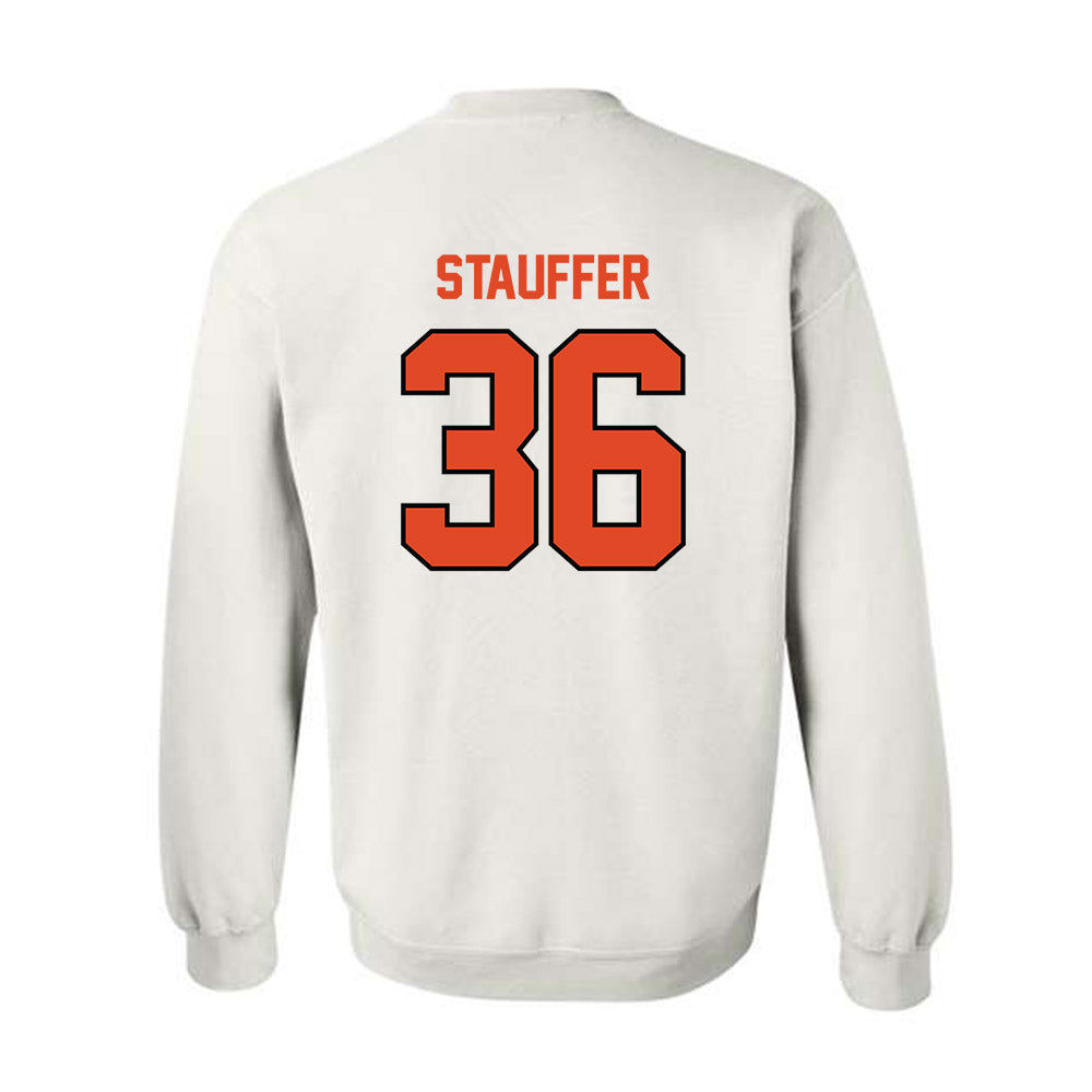 Oregon State - NCAA Softball : Kaylie Stauffer - Sports Shersey Crewneck Sweatshirt-1