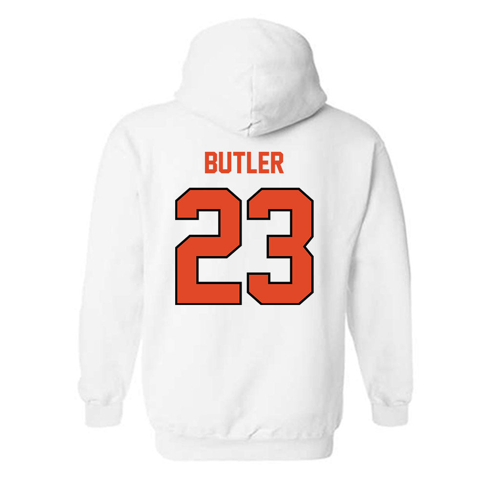 Oregon State - NCAA Softball : Jaeya Butler - Sports Shersey Hooded Sweatshirt-1