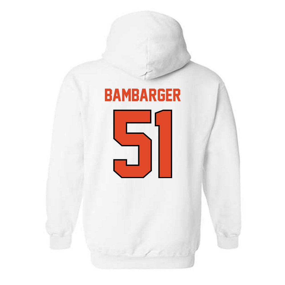 Oregon State - NCAA Softball : Paige Bambarger - Sports Shersey Hooded Sweatshirt-1