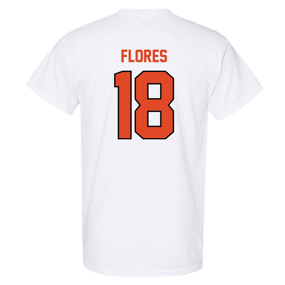 Oregon State - NCAA Softball : Justice Flores - Sports Shersey T-Shirt-1