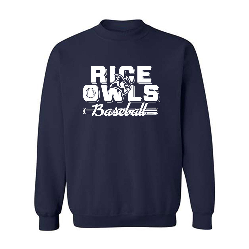 Rice - NCAA Baseball : LJ Layhew - Sports Shersey Crewneck Sweatshirt-0