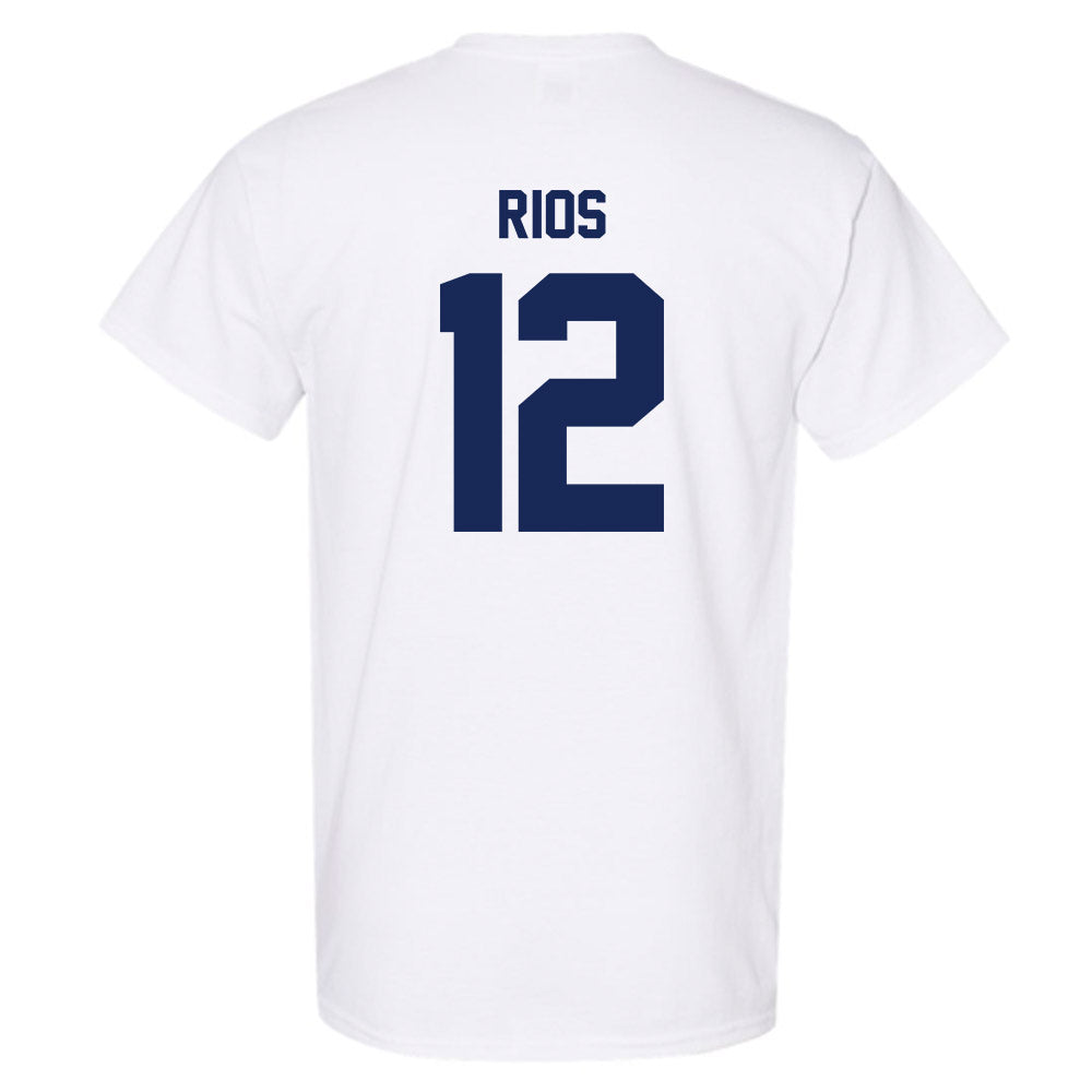 Rice - NCAA Baseball : Lorenzo Rios - Sports Shersey T-Shirt-1