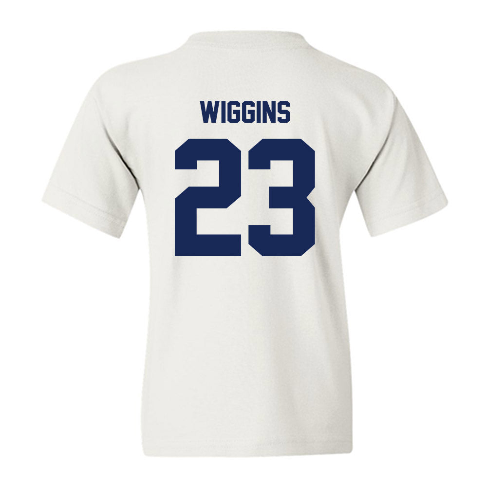 Rice - NCAA Baseball : Tanner Wiggins - Sports Shersey Youth T-Shirt-1